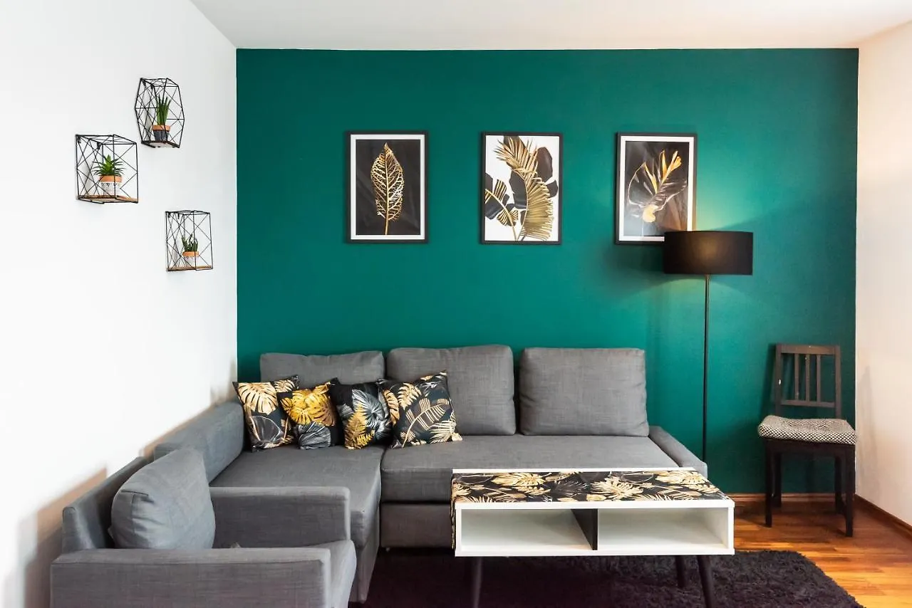 Apartament Saska Kępa Emerald Studio Warszawa