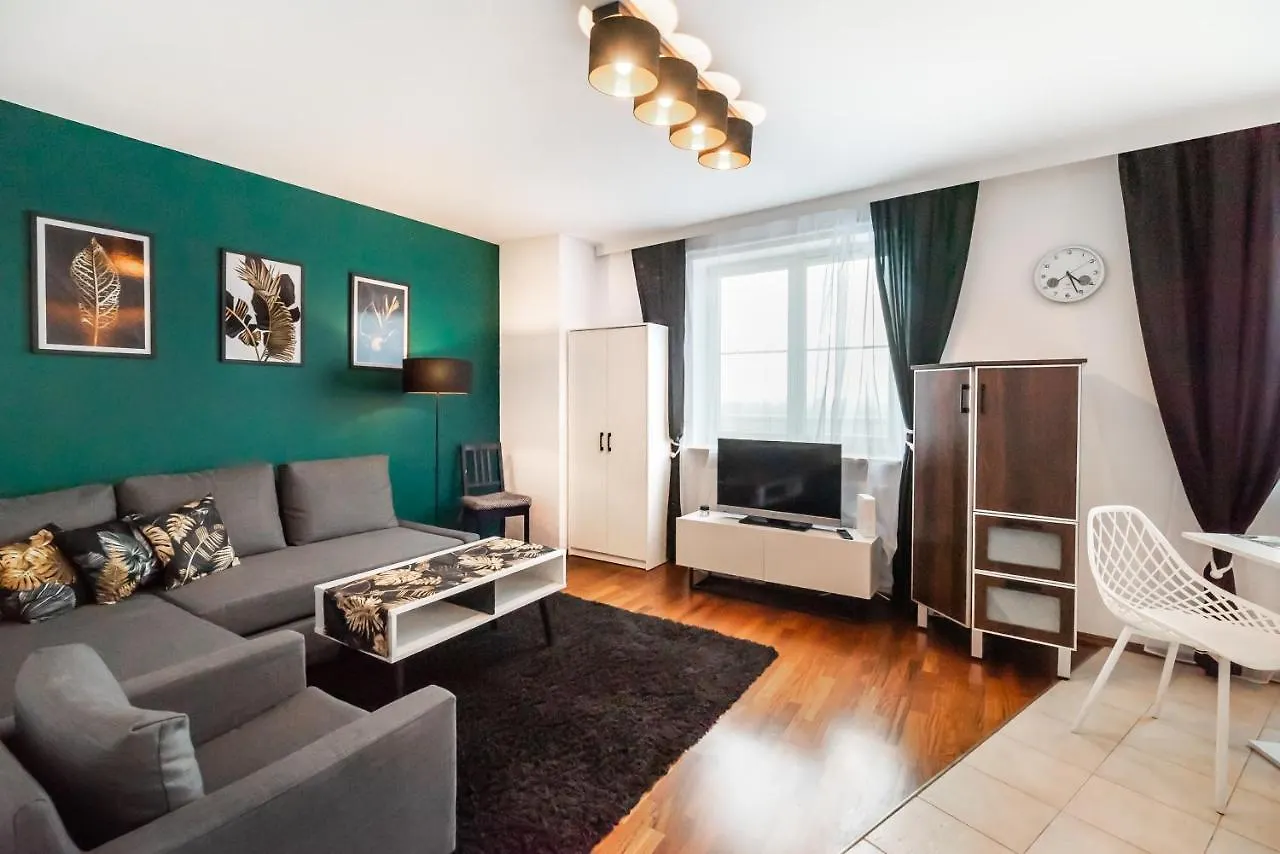 Apartament Saska Kępa Emerald Studio Warszawa